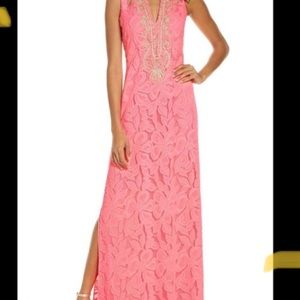 Lily Pulitzer maxi dress.  12. PINK. GORGEOUS